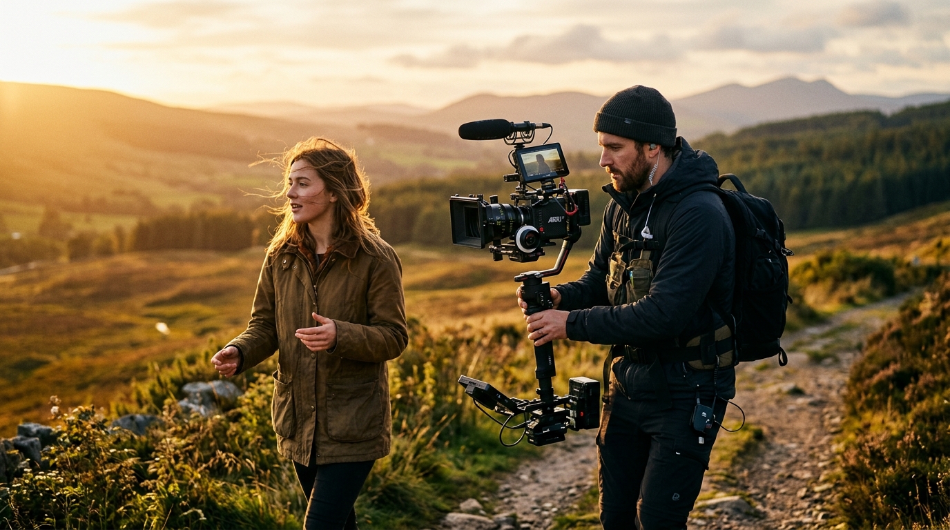 House of Motion Films team behind the scenes