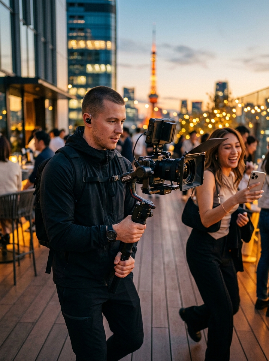 Social media reels and short-form video production